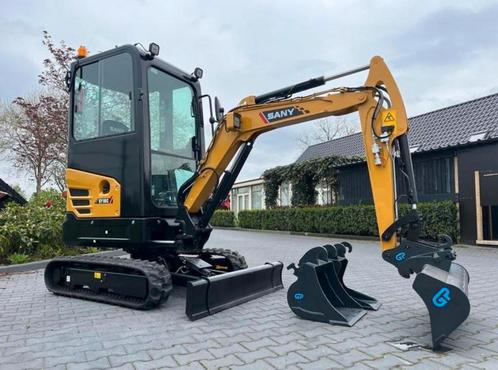 Te Huur: SANY SY18 Minikraan, 1800 kg, compact, snel -NIEUW, Doe-het-zelf en Verbouw, Gereedschap | Overige machines, Nieuw, Ophalen of Verzenden