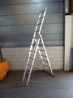 compacte ladder 3x7 reformladder / trap aluminium 425cm, Doe-het-zelf en Verbouw, Ladders en Trappen, Ophalen, Gebruikt, Hymer