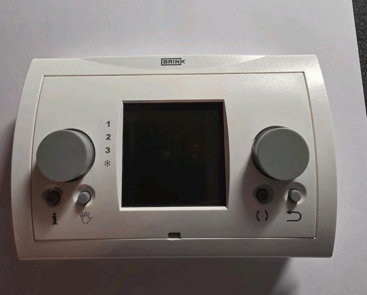 Brink klokregeling ebus, Doe-het-zelf en Verbouw, Ventilatie en Afzuiging, Zo goed als nieuw, Ventilator en Afzuiger, Ophalen of Verzenden