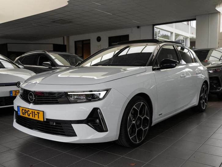 Opel Astra 1.6 Turbo Hybrid Ultimate | PANO | SFEER | 360°, Auto's, Opel, Bedrijf, Te koop, Astra, 360° camera, ABS, Adaptive Cruise Control