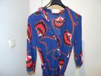 BA&SH jumpsuit korte short blauw rode print mt 2/M, Maat 38/40 (M), Ba&sh, Gedragen, Verzenden