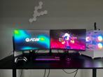 Complete Gaming Setup - PC, PS5, Dubbele Monitoren, Computers en Software, Desktop Pc's, Ophalen, Zo goed als nieuw, Gaming, SSD