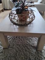 4 tafelstoelen + salontafel.+ eethoek 350.00, Huis en Inrichting, Fauteuils, Ophalen, Leer, Zo goed als nieuw, 50 tot 75 cm