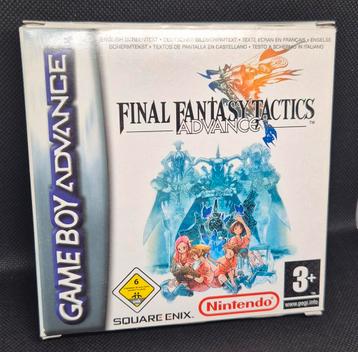 NM - Final Fantasy Tactics Advance CIB (Nintendo GBA) beschikbaar voor biedingen