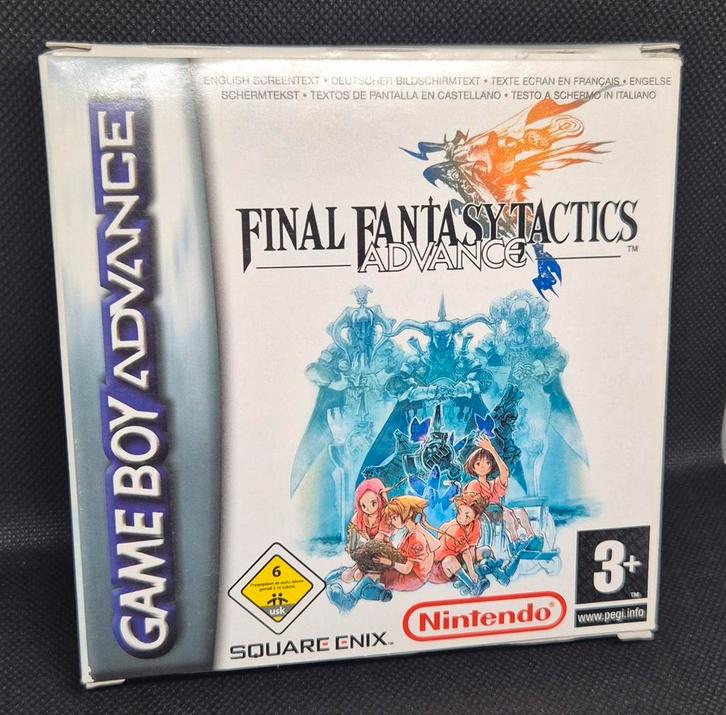 NM - Final Fantasy Tactics Advance CIB (Nintendo GBA), Spelcomputers en Games, Games | Nintendo Game Boy, Zo goed als nieuw, Avontuur en Actie