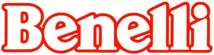 Benelli sticker #11, Motoren, Accessoires | Stickers, Ophalen of Verzenden