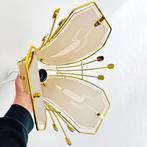 messing rookglas LAMP vintage mid century Hollywood Regency, Gebruikt, Vintage Mid Century Hollywood Regency Hotel Chic Deens Boho