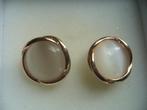 CHIQUE VINTAGE OORSTEKERS MET MAANSTEEN, Sieraden, Tassen en Uiterlijk, Antieke sieraden, Verzenden, Overige materialen, Oorbellen