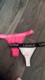 Lounge thongs / strings, Lounge, Verzenden, Roze, String