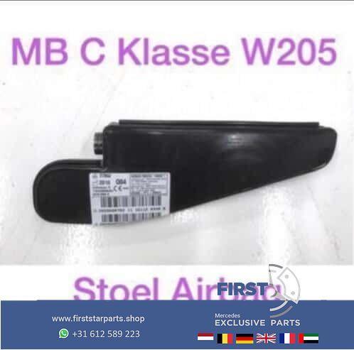 W205 stoel airbag links rechts voor Mercedes C Klasse 2018, Auto-onderdelen, Dashboard en Schakelaars, Mercedes-Benz, Gebruikt