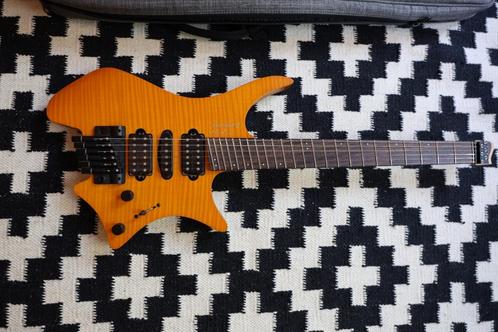 Strandberg Boden Fusion NX 6 Amber, Muziek en Instrumenten, Snaarinstrumenten | Gitaren | Elektrisch, Zo goed als nieuw, Solid body