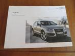 Instructieboek Audi Q5 benzine en diesel 11-2009, Auto diversen, Handleidingen en Instructieboekjes, Ophalen of Verzenden