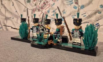 Napoleontische Franse Fuselier Flank Compagnie (groep) +base beschikbaar voor biedingen