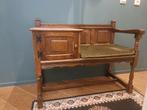 Vintage telefoonbankje / gangbankje, Antiek en Kunst, Antiek | Meubels | Stoelen en Banken, Ophalen