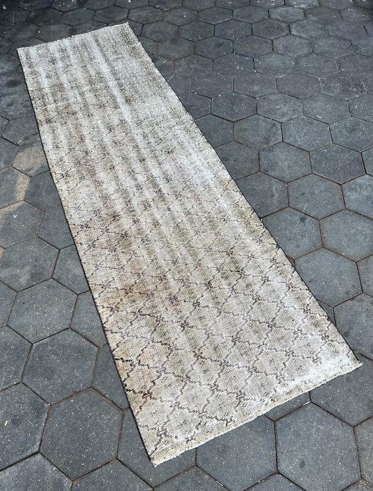 Vintage Yuruk vloerkleed/ loper 75 x 285 cm, Huis en Inrichting, Stoffering | Tapijten en Kleden, Gebruikt, 50 tot 100 cm, 200 cm of meer