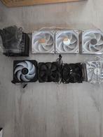 RGB & Non-RGB Fans - Arctic, Lian Li, Cooler Master, Computers en Software, Ophalen of Verzenden, Gebruikt, Luchtkoeling