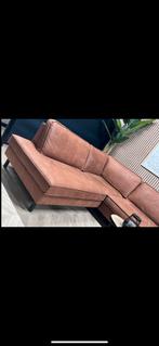 ZGAN Eco Lederen Hoekbank - Cognac - 290 x 215, Huis en Inrichting, Banken | Bankstellen, Ophalen, 250 tot 300 cm, Hoekbank, Leer