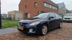 Mazda 6 2.0 Sport Hatchback 2008 Blauw, Auto's, Voorwielaandrijving, 65 €/maand, Stof, Zwart