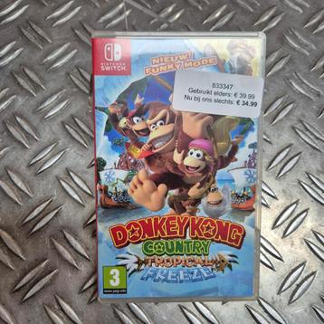 Donkey Kong Country Tropical Freeze voor Nintendo Switch beschikbaar voor biedingen