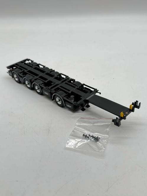 TEKNO CONNECT TRAILER CONTAINER KRAMER, Hobby en Vrije tijd, Modelauto's | 1:50, Nieuw, Bus of Vrachtwagen, Tekno, Ophalen of Verzenden