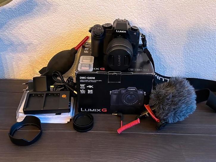 Panasonic 4K Camera + Veel accecoires, Audio, Tv en Foto, Videocamera's Digitaal, Zo goed als nieuw, Camera, Geheugenkaart, Panasonic