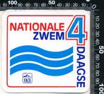 Sticker: KNZB - Nationale Zwemvierdaagse (Golf), Sport, Ophalen of Verzenden