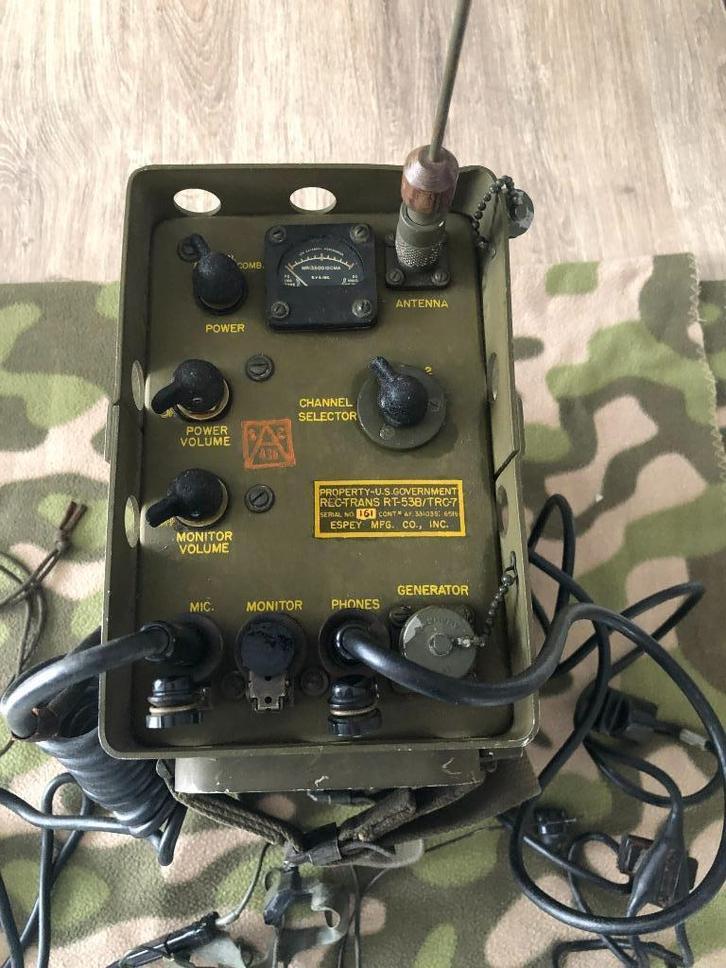 Signal Corps Radio zender AN/TRC-7 Airborne Varsity, Verzamelen, Militaria | Tweede Wereldoorlog, Landmacht, Overige typen, Amerika