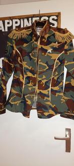 Prachtig mooie carnavals jas leger maat m, Carnaval, Kleding, Gedragen, Ophalen