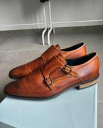 Manfield heren schoenen, Ophalen of Verzenden, Zo goed als nieuw, Zwart, Gespschoenen