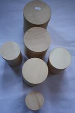 6 delige in elkaar passende triplex bussenset, Hobby en Vrije tijd, Ophalen of Verzenden, Nieuw, Materiaal