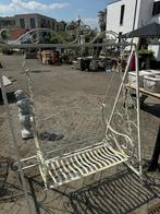 Smeedijzeren Franse stijl schommelbanken metalen bank, Ophalen, Wilms, Zo goed als nieuw, Metaal