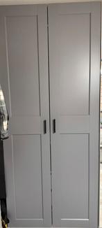 4 IKEA Grimo deuren voor PAX kast (236 cm) met scharnieren, Huis en Inrichting, Ophalen, Zo goed als nieuw, 200 cm of meer