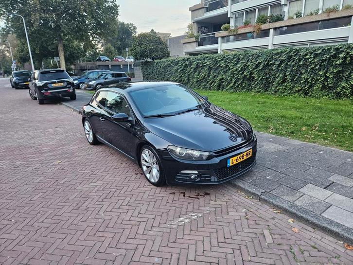 Volkswagen Scirocco 2.0 TSI 2009 Zwart, Auto's, Volkswagen, Particulier, Scirocco, ABS, Benzine, C, Coupé, Handgeschakeld, Geïmporteerd