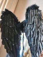 Zwarte engelen vleugels engel - kerst - kerstboom - wings, Ophalen of Verzenden, Nieuw