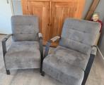 2 zacht groene fauteuils, Huis en Inrichting, Fauteuils, Ophalen, 75 tot 100 cm, 50 tot 75 cm