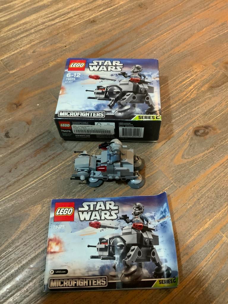 Lego Star Wars 75075 AT-AT Microfighters, Kinderen en Baby's, Speelgoed | Duplo en Lego, Ophalen of Verzenden, Zo goed als nieuw