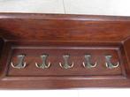 Eiken houten kapstok, Ophalen, Hout, Wandkapstok, Minder dan 100 cm