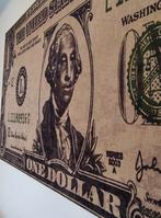 Wandtapijt ONE dollar, Ophalen