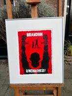 Kunstwerk Kees Wenninkendonk ‘Brandon Unchained’, Antiek en Kunst, Kunst | Litho's en Zeefdrukken, Ophalen of Verzenden