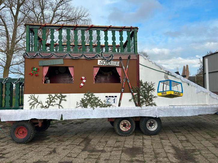 Apres Ski/Carnavalswagen, Doe-het-zelf en Verbouw, Transportwagens, Zo goed als nieuw, Overige typen, Minder dan 60 liter, Ophalen of Verzenden