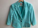 Turquoise colbert, blazer, jasje, vest van Only mt. 152/158, Meisje, Trui of Vest, Only, Ophalen of Verzenden