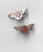 2 brochespelden (1 emaille ) Sportver. RET Rotterdam, Verzamelen, Ophalen of Verzenden, Gebruikt, Overige onderwerpen, Speldje of Pin