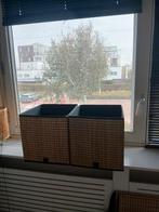 Opbergmand ikea 2x, Ophalen, Zo goed als nieuw, Rond, Riet
