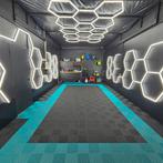 Hexagon Verlichting, Huis en Inrichting, Lampen | Plafondlampen, Ophalen of Verzenden, Nieuw, Glas