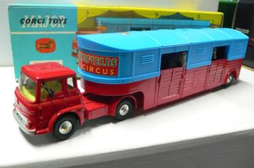 bedford trekker/oplegger chipperfield horses-corgi majortoys beschikbaar voor biedingen