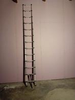 Telescoopladder - 13 Treden - Inschuifbaar, Doe-het-zelf en Verbouw, Ladders en Trappen, Ophalen, Gebruikt, Ladder, Opvouwbaar of Inschuifbaar