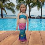 Zeemeerminstaart + bikinitop–Junior–2 delig–Kuaki Mermaids, Kinderen en Baby's, Nieuw, Meisje, Maat 128, Ophalen of Verzenden