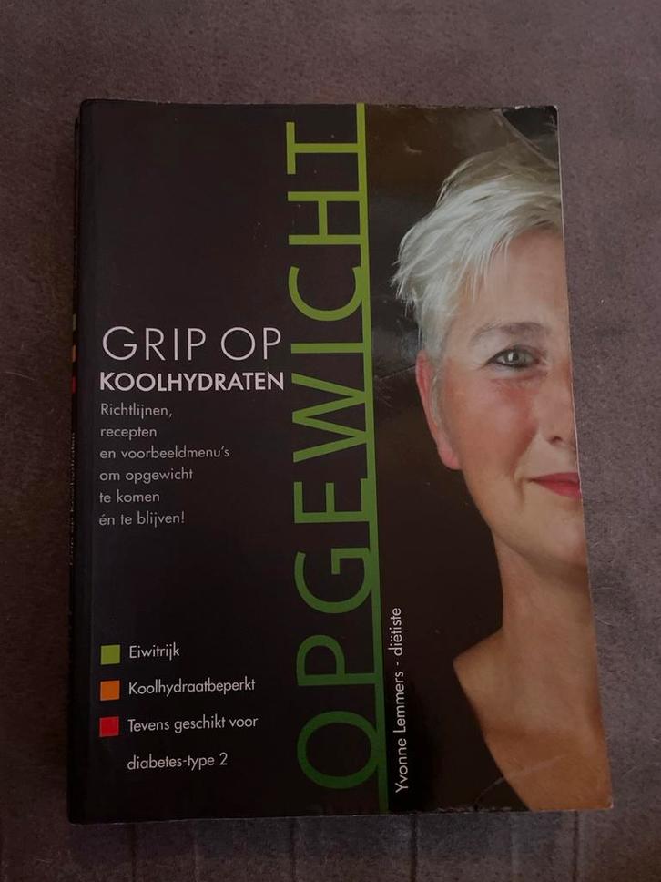 Grip op Gewicht - Koolhydraten, Boeken, Gezondheid, Dieet en Voeding, Gelezen, Dieet en Voeding, Ophalen of Verzenden