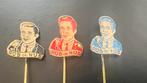 * Originele set pins Rob de Nijs 1965, Ophalen of Verzenden, Zo goed als nieuw