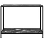 Sidetable marmerlook, Huis en Inrichting, Tafels | Sidetables, Ophalen, Japandi, 100 tot 150 cm, Zo goed als nieuw